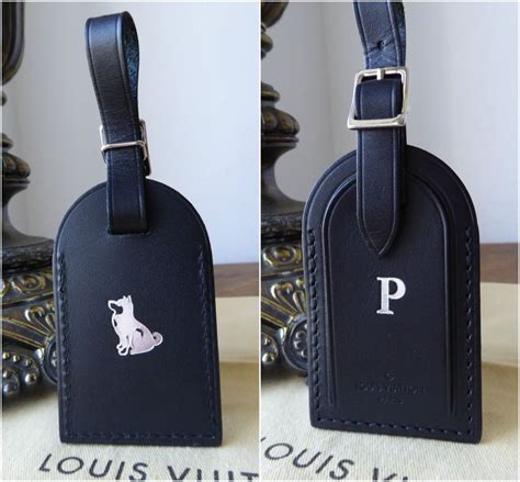 lv dog tag|Lv luggage tags.